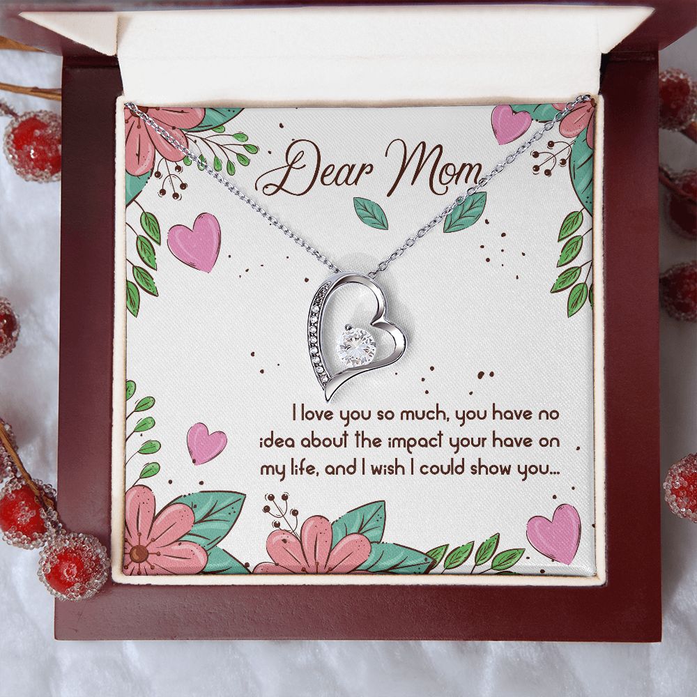 Forever Love Necklace - To Mom - Dear Mom