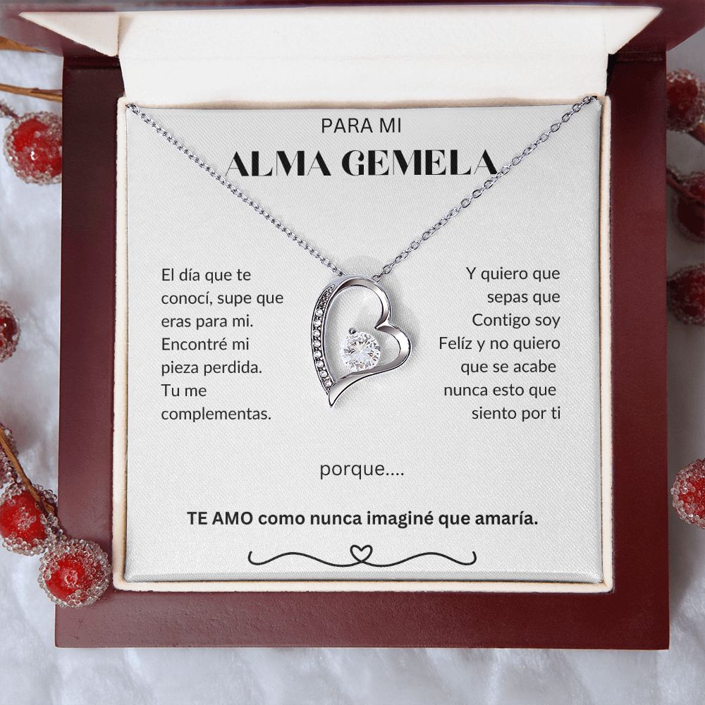Para Mi Alma Gemela - Forever Love Necklace - Español