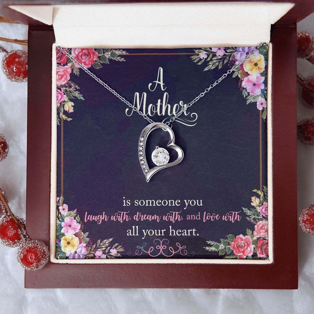 Forever Love Necklace - To Mom - A Mother is