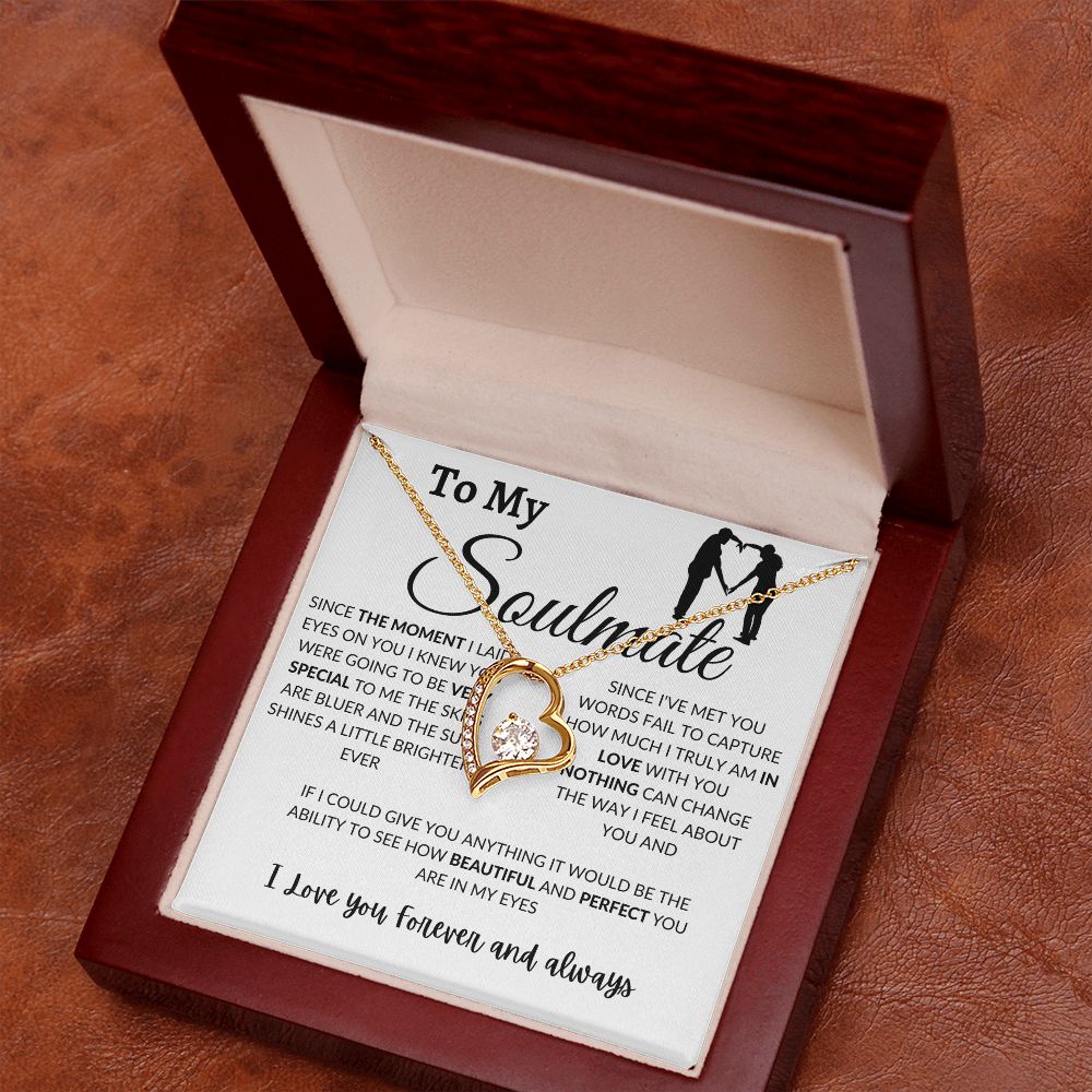 Forever Love Necklace - To My Soulmate