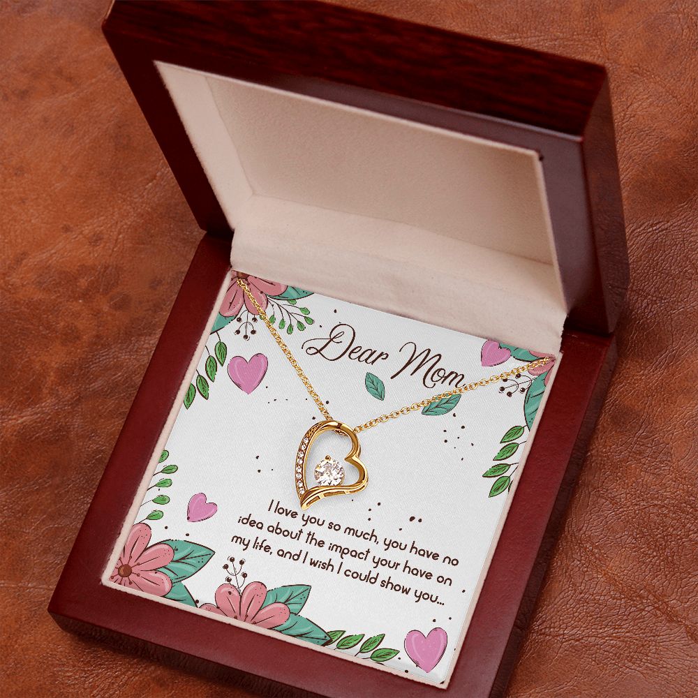 Forever Love Necklace - To Mom - Dear Mom