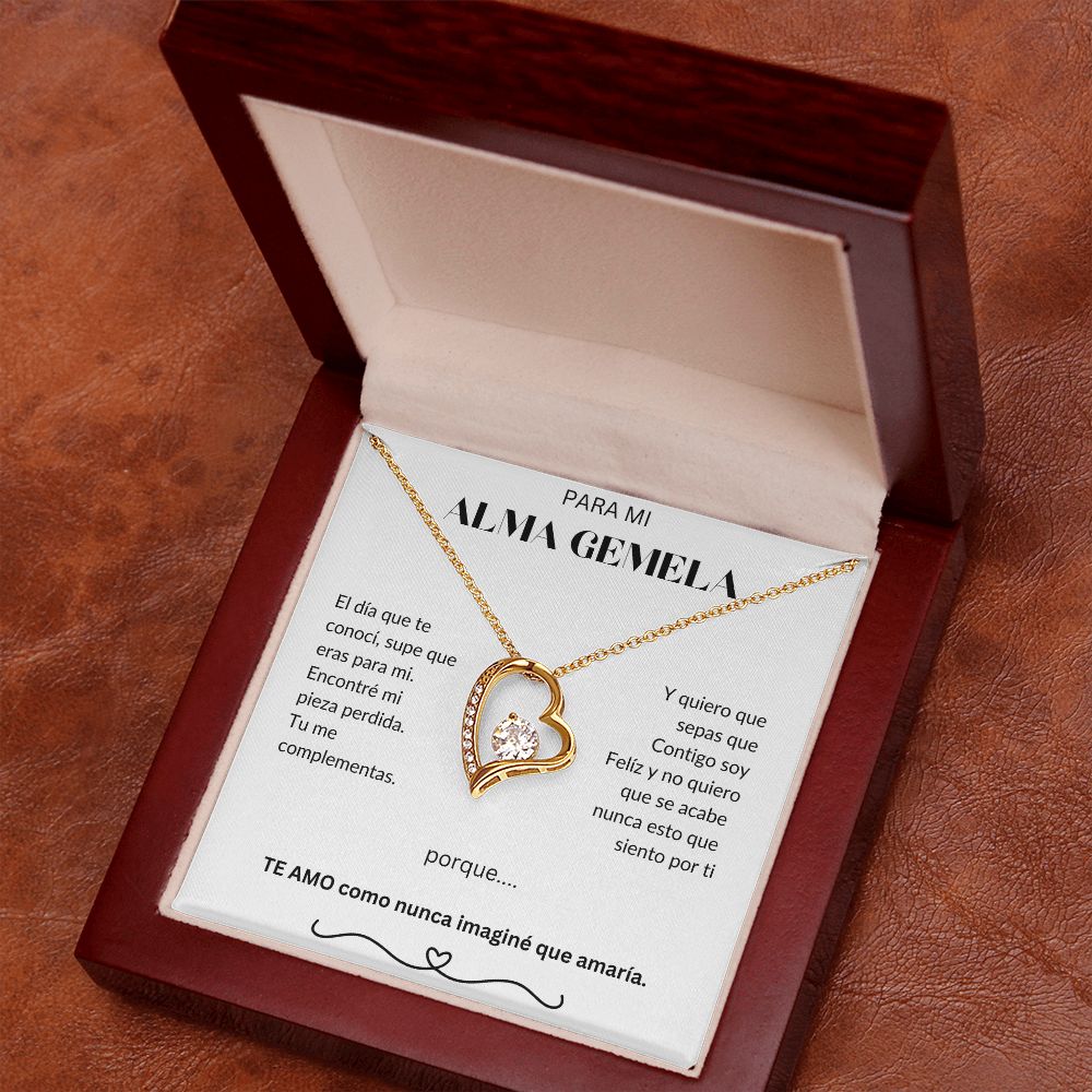 Para Mi Alma Gemela - Forever Love Necklace - Español