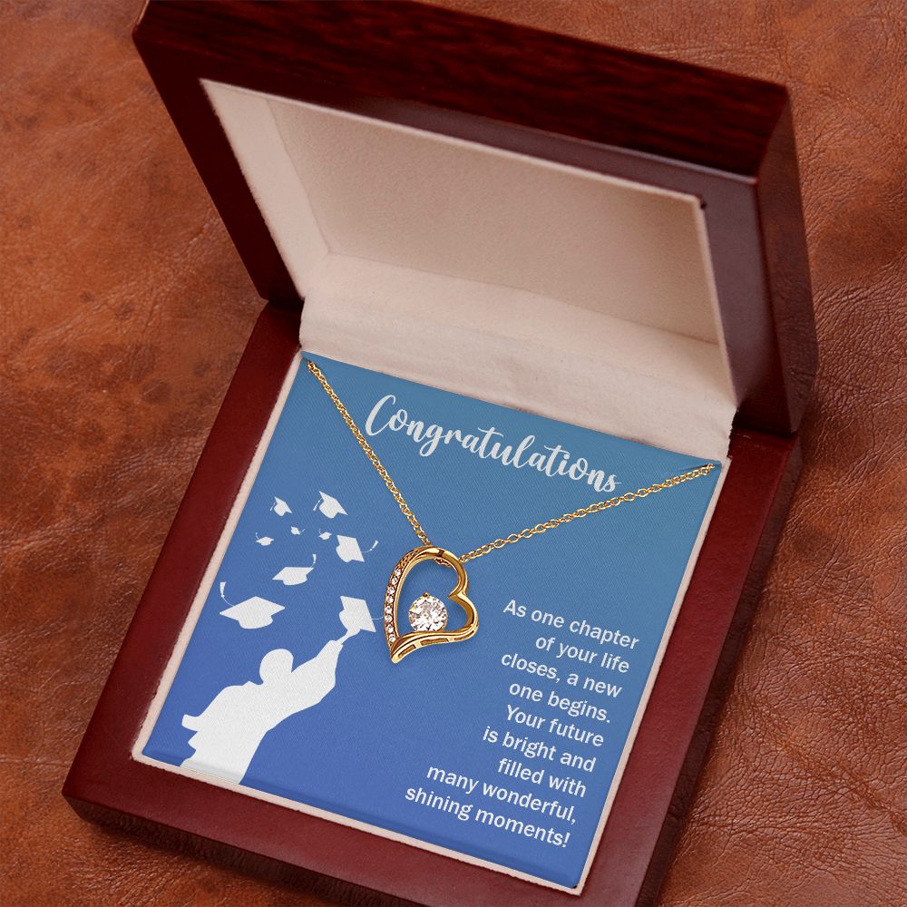 Forever Love Necklace - Graduation