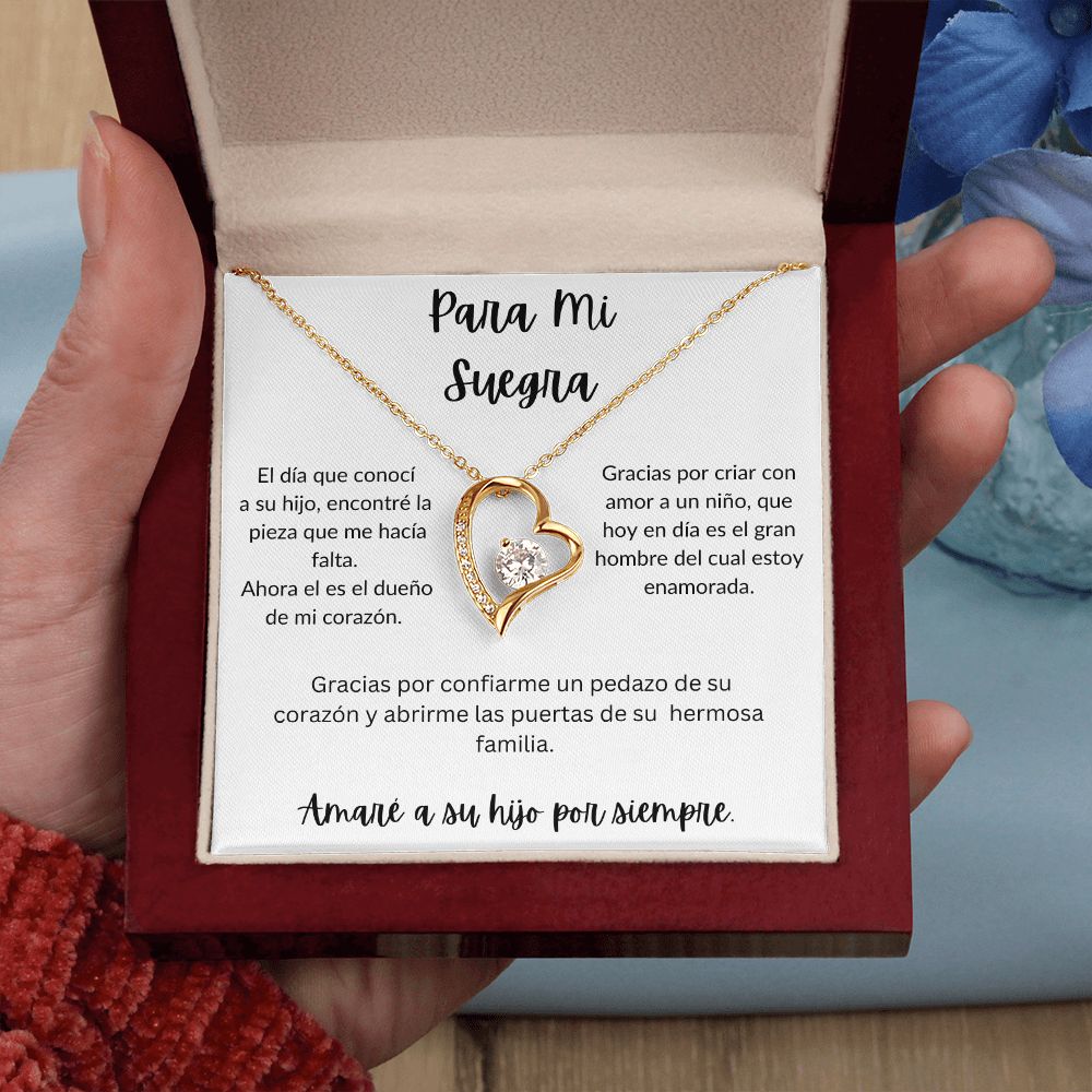 Para Mi Suegra - Forever Love Necklace - Español