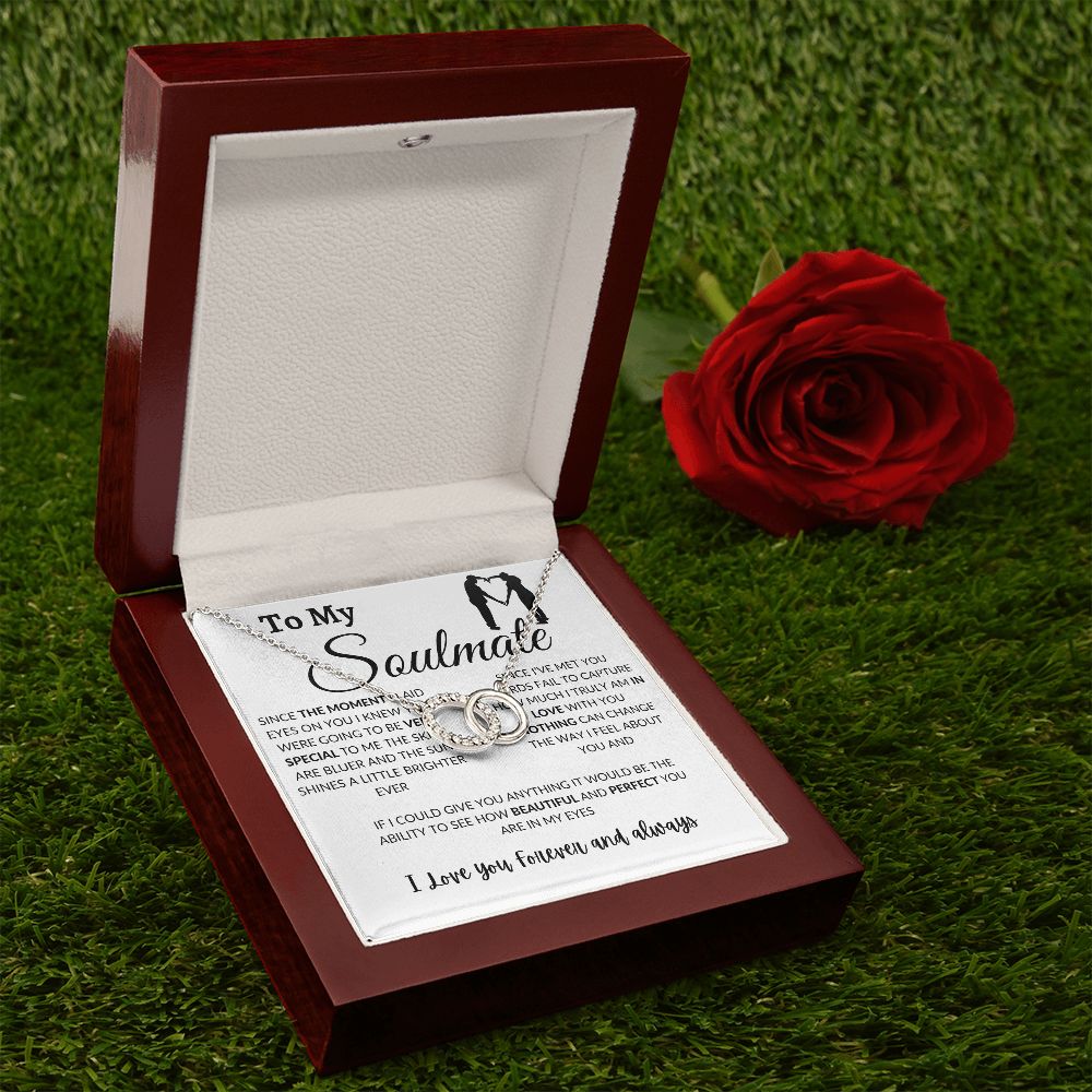 Perfect Pair Necklace - To My Soulmate