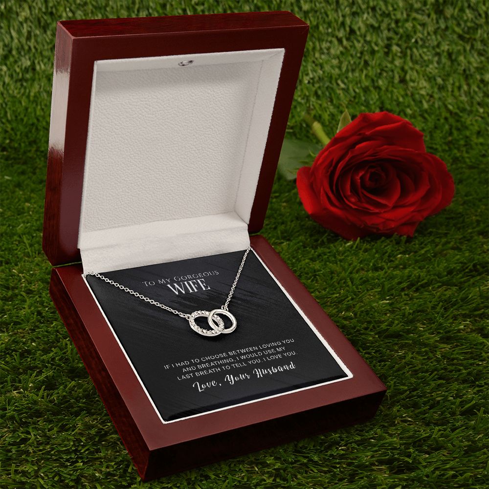 Perfect Pair Necklace - To My Gorgeous Wife - If I Had