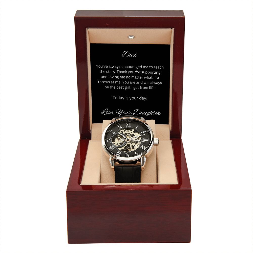 Men's Openwork Watch - To My Dad