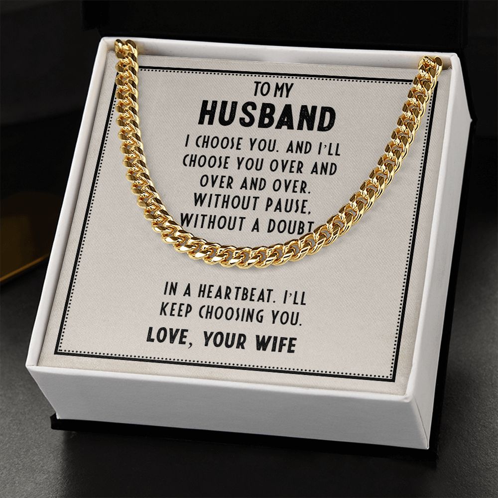To My Husband - I choose you