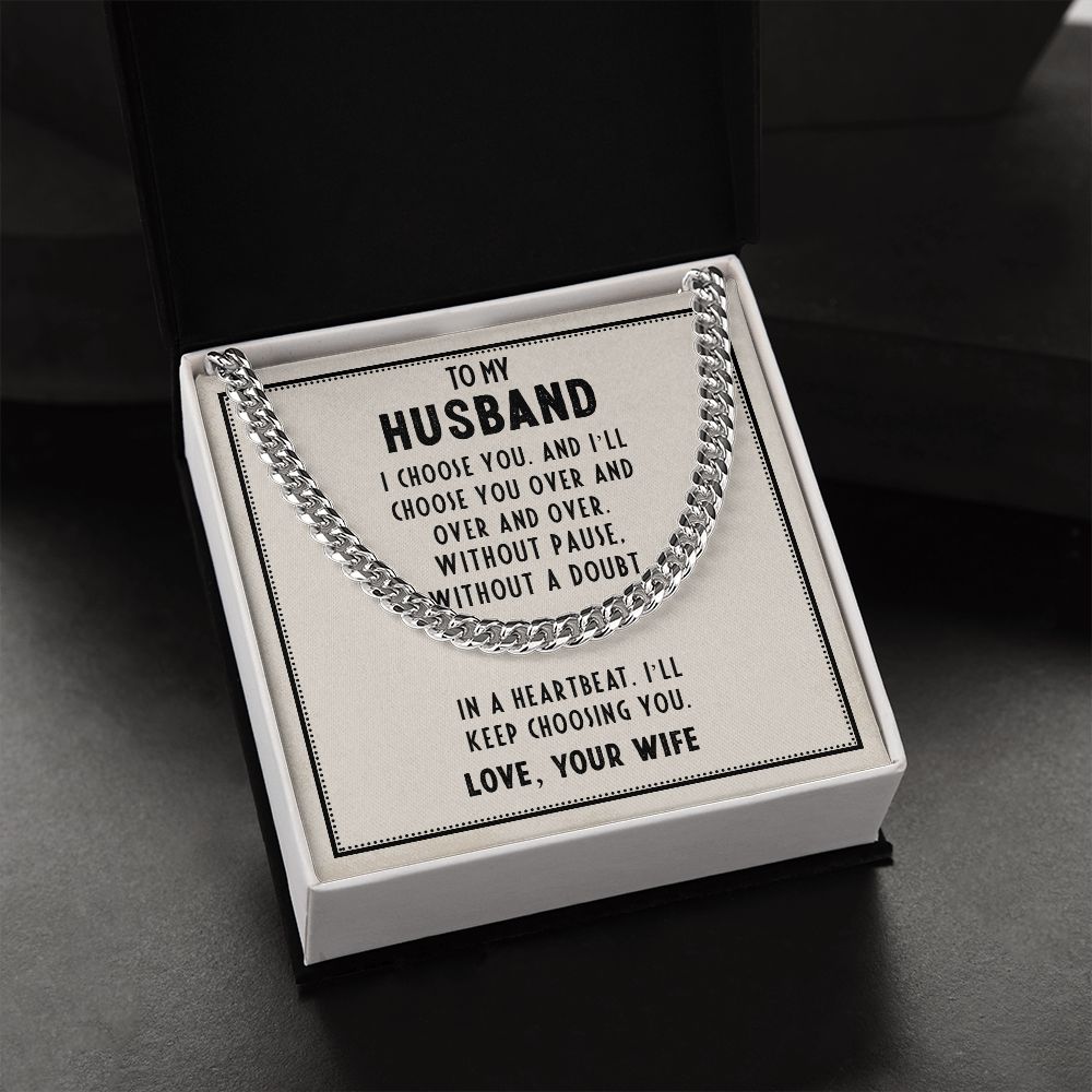 To My Husband - I choose you