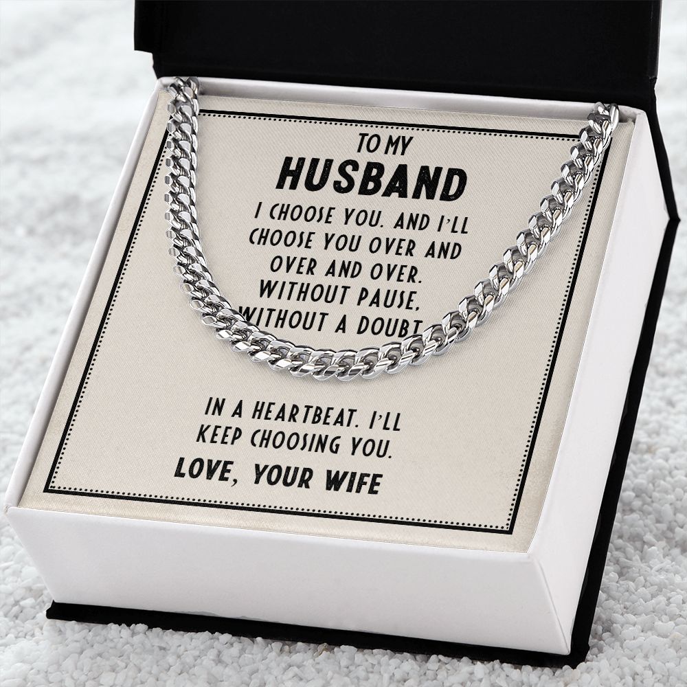 To My Husband - I choose you