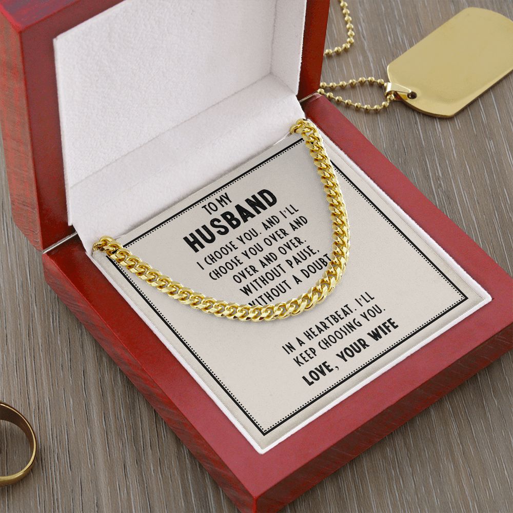 To My Husband - I choose you