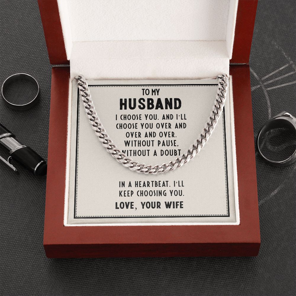 To My Husband - I choose you