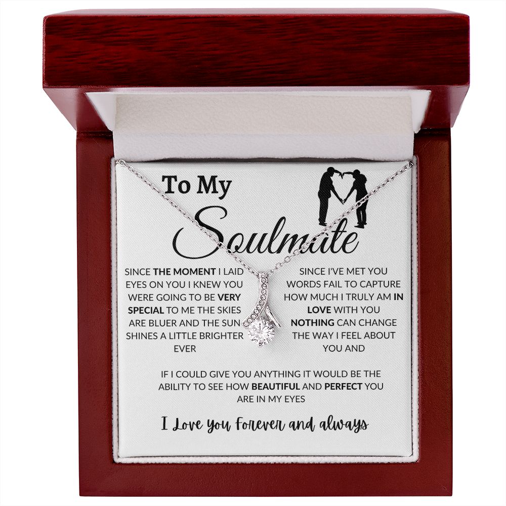 Alluring Beauty Necklace - To My Soulmate