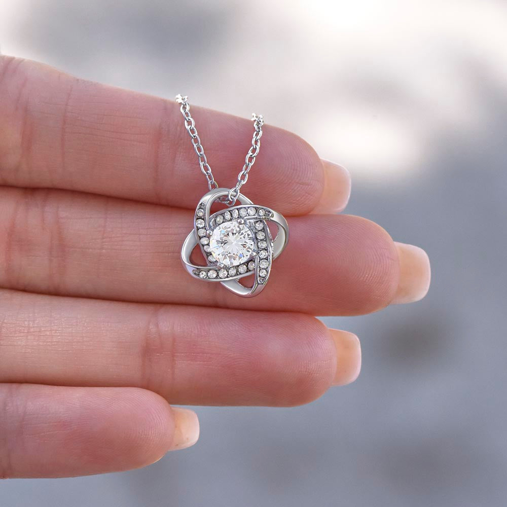 I'm Sorry For Hurting You - Love Knot Necklace
