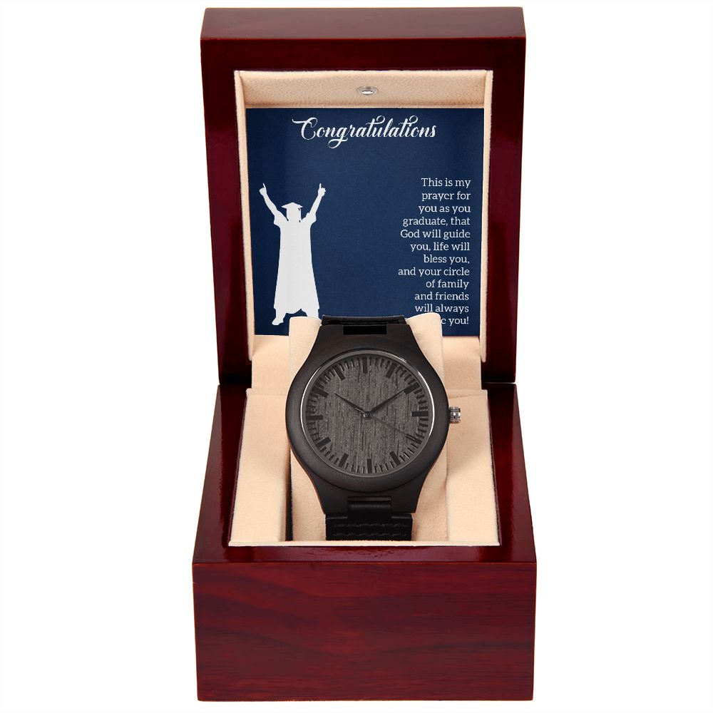 Wooden Watch - Graduation - Prayer
