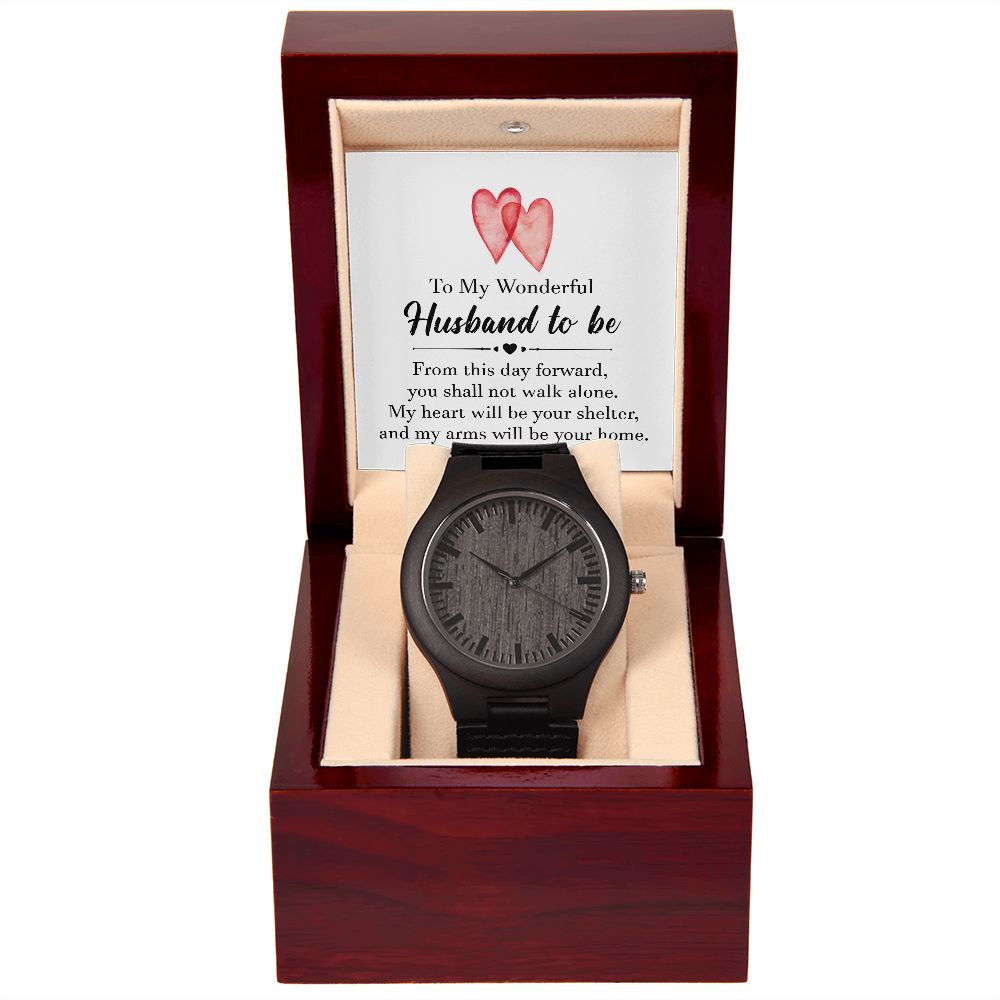 Wooden Watch - To My Wonderful Husband