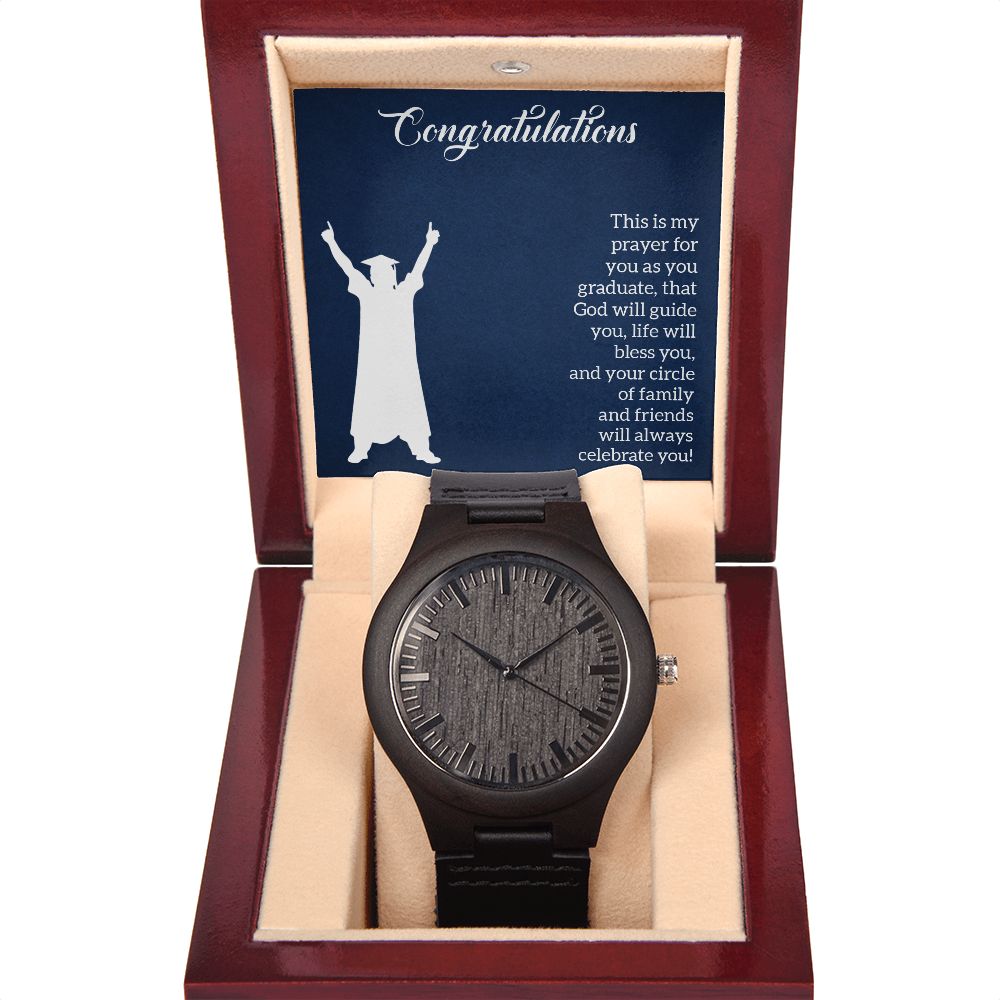 Wooden Watch - Graduation - Prayer