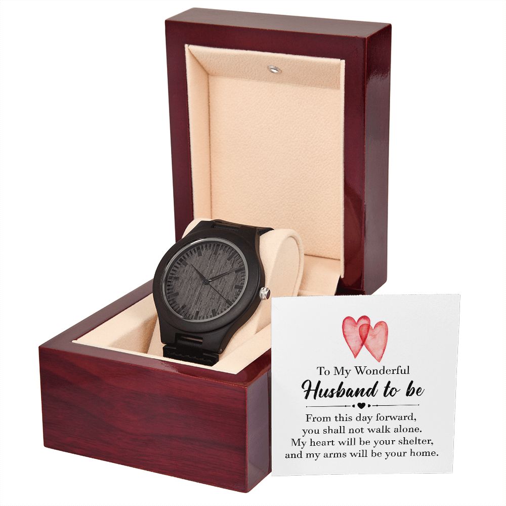 Wooden Watch - To My Wonderful Husband