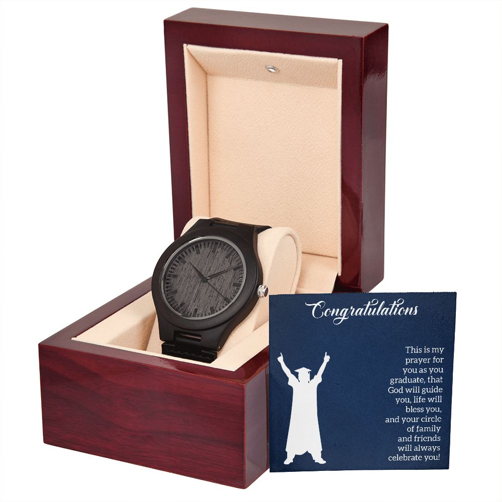 Wooden Watch - Graduation - Prayer