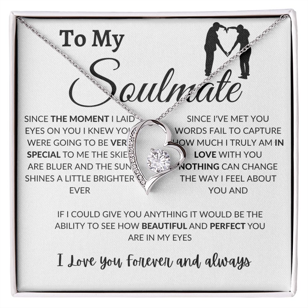 Forever Love Necklace - To My Soulmate