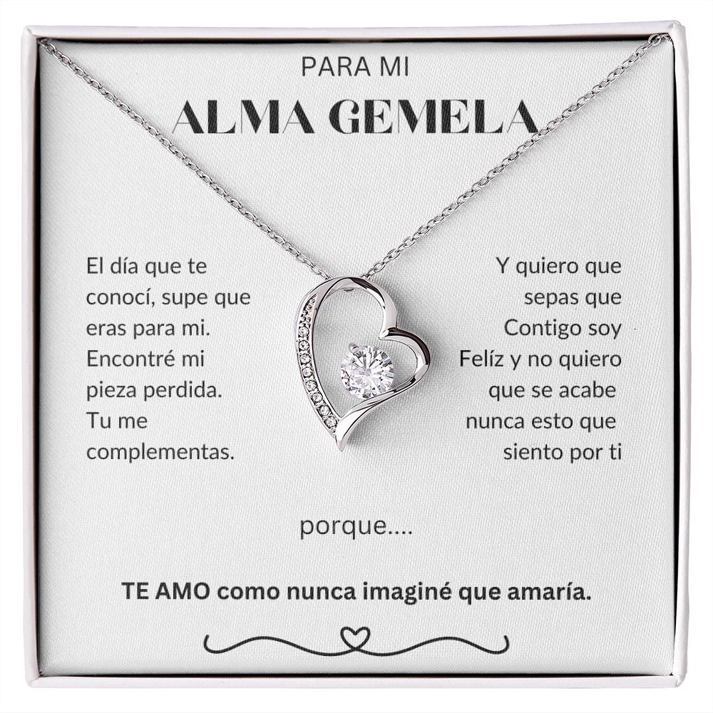 Para Mi Alma Gemela - Forever Love Necklace - Español