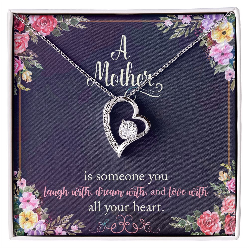 Forever Love Necklace - To Mom - A Mother is
