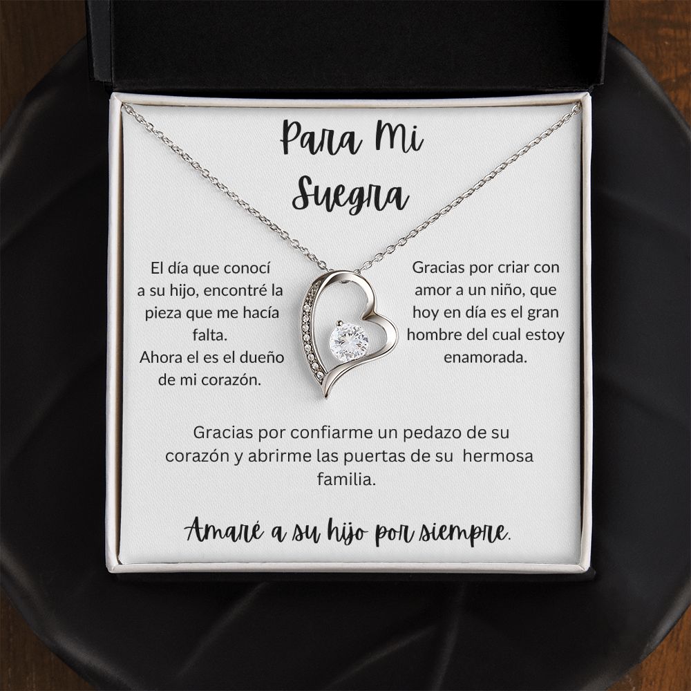 Para Mi Suegra - Forever Love Necklace - Español