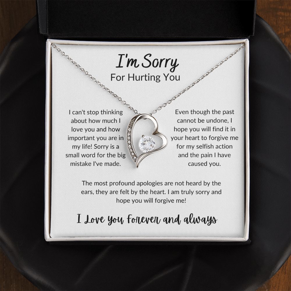 I'm Sorry For Hurting You - Forever Love Necklace