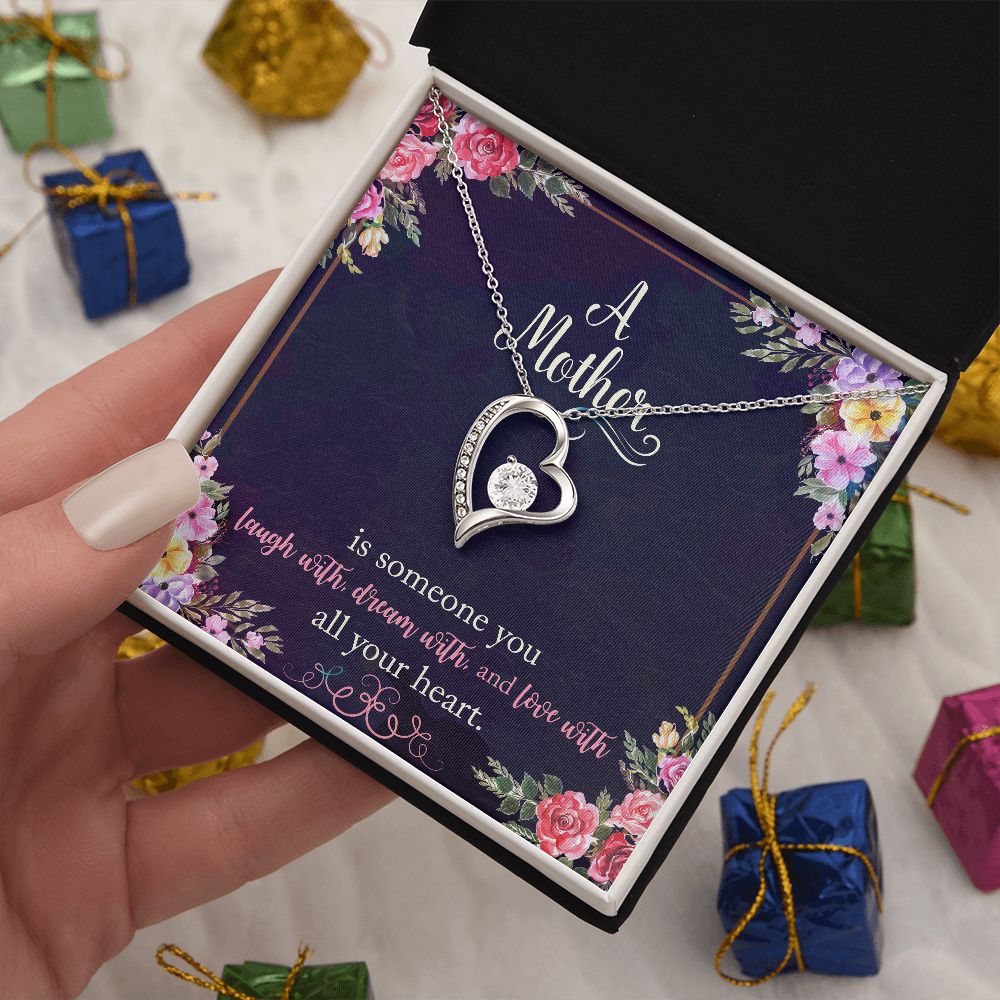 Forever Love Necklace - To Mom - A Mother is