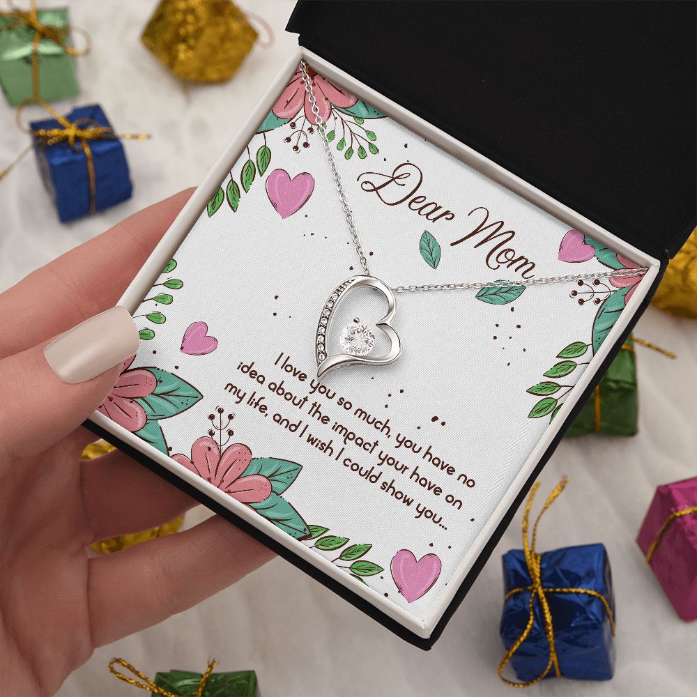Forever Love Necklace - To Mom - Dear Mom