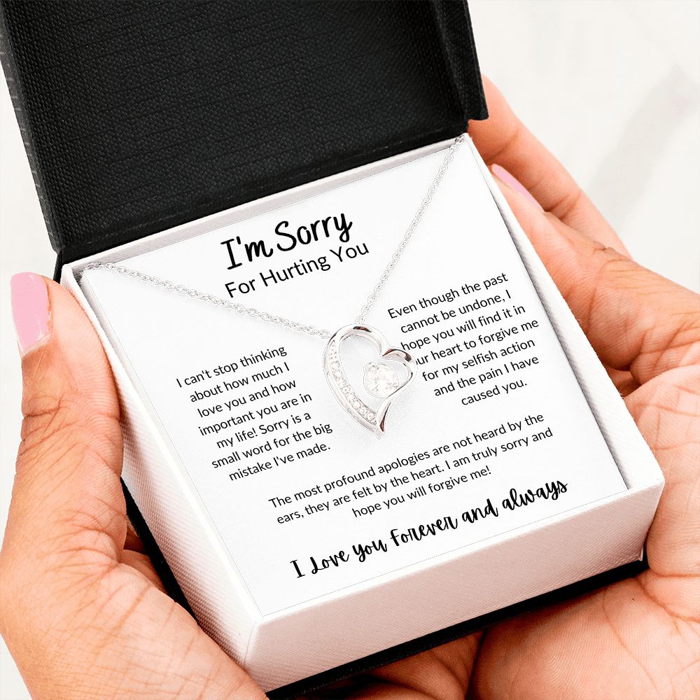 I'm Sorry For Hurting You - Forever Love Necklace