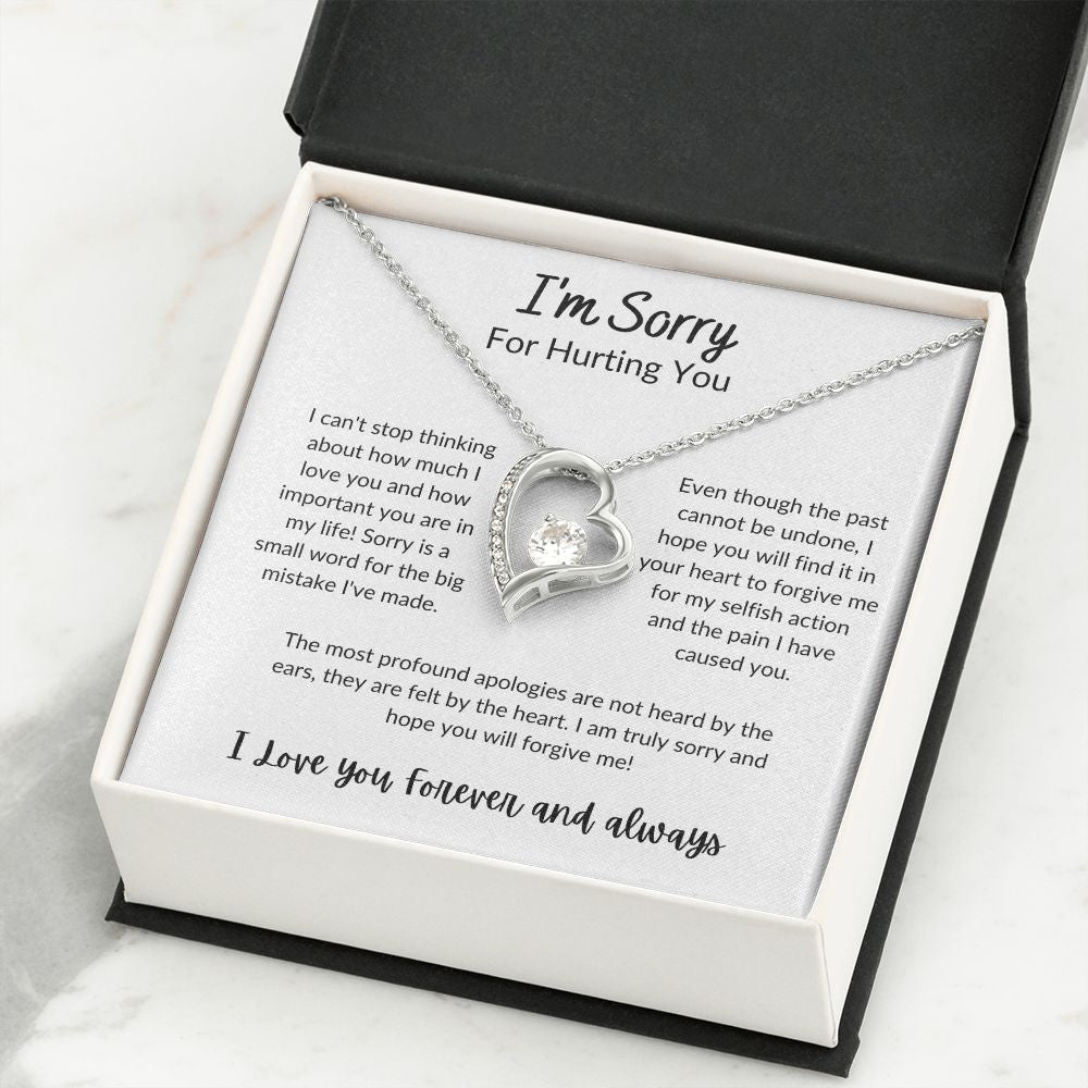 I'm Sorry For Hurting You - Forever Love Necklace