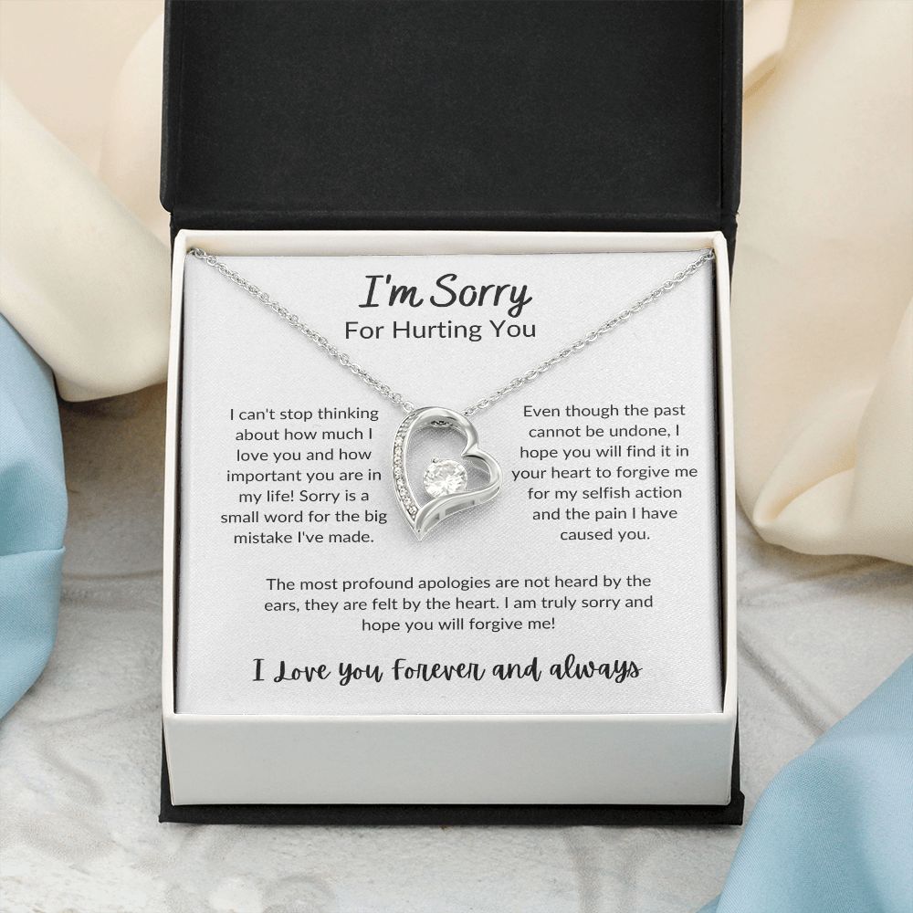 I'm Sorry For Hurting You - Forever Love Necklace
