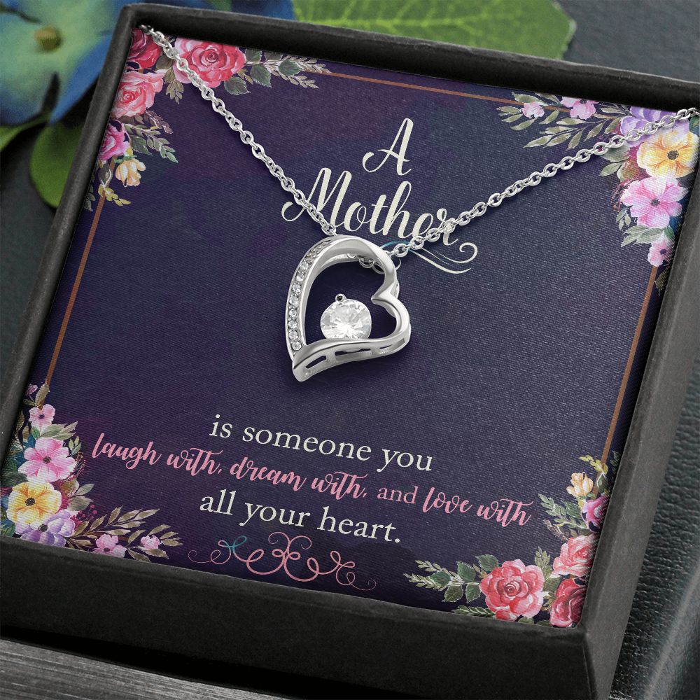 Forever Love Necklace - To Mom - A Mother is