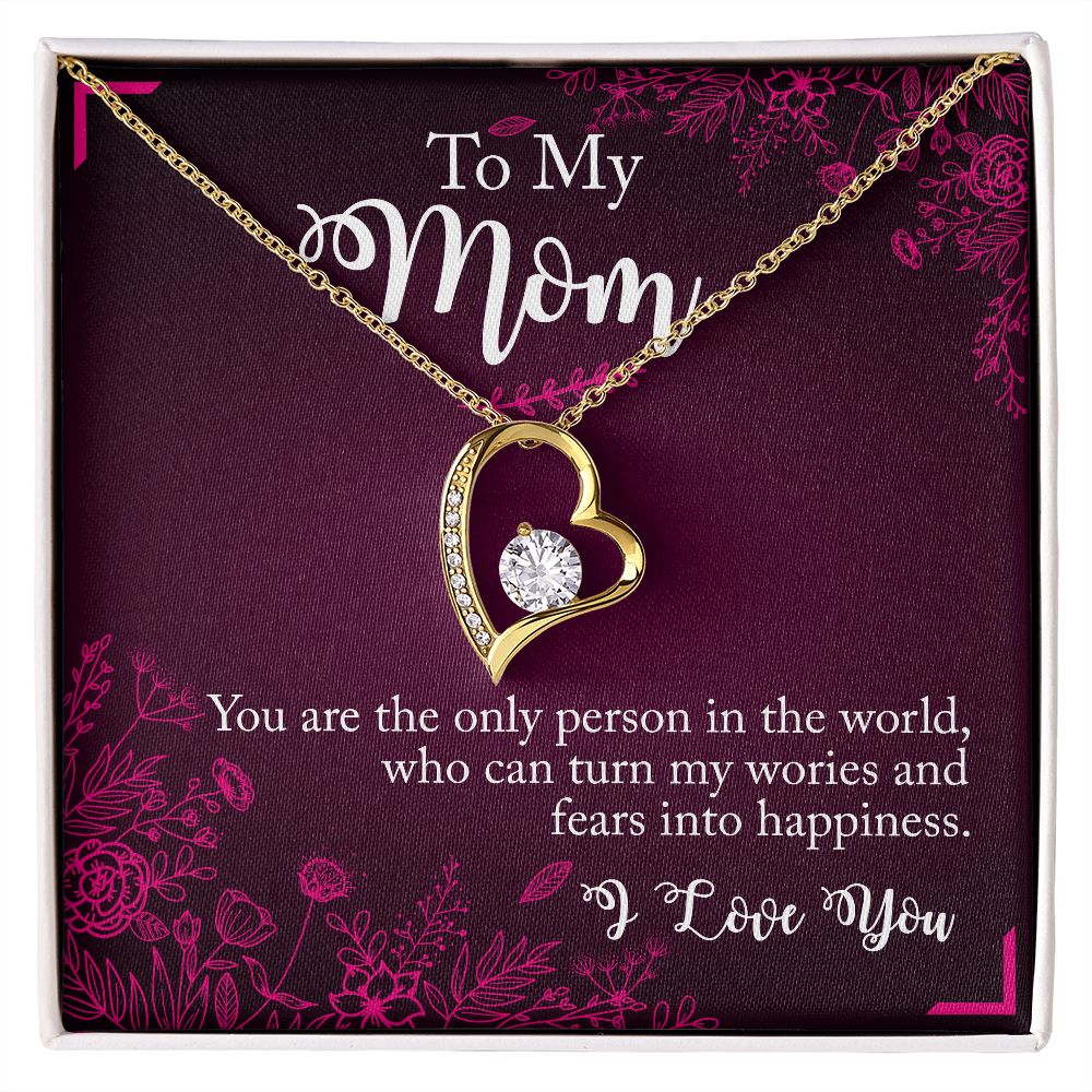 Forever Love Necklace - To Mom - You are