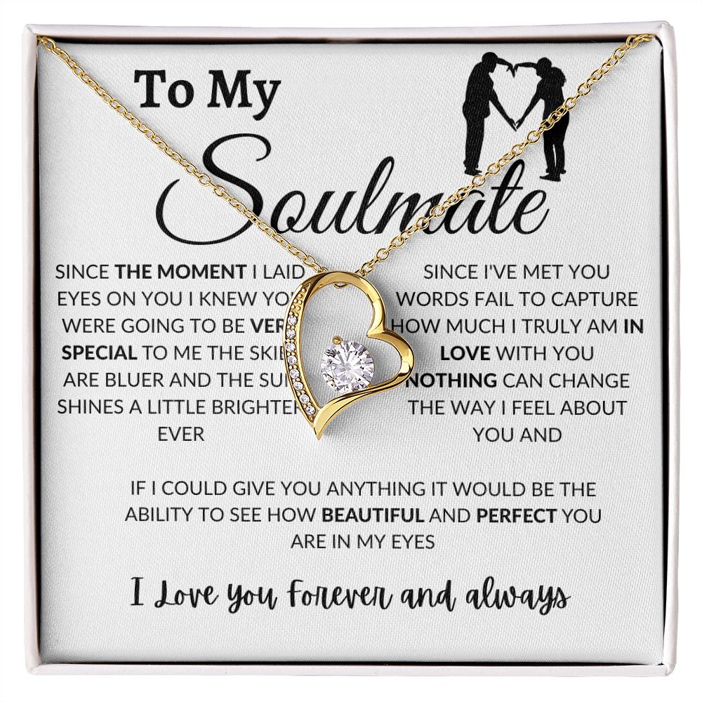 Forever Love Necklace - To My Soulmate