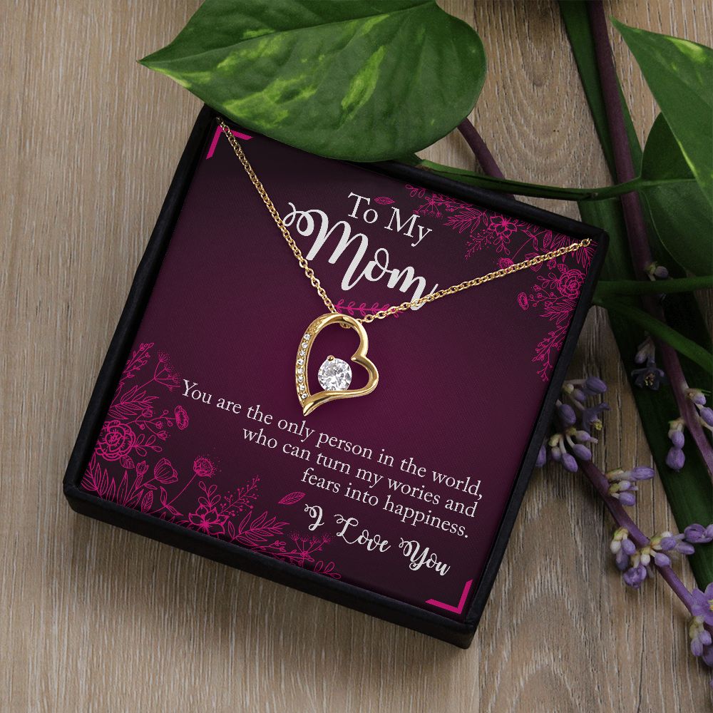 Forever Love Necklace - To Mom - You are