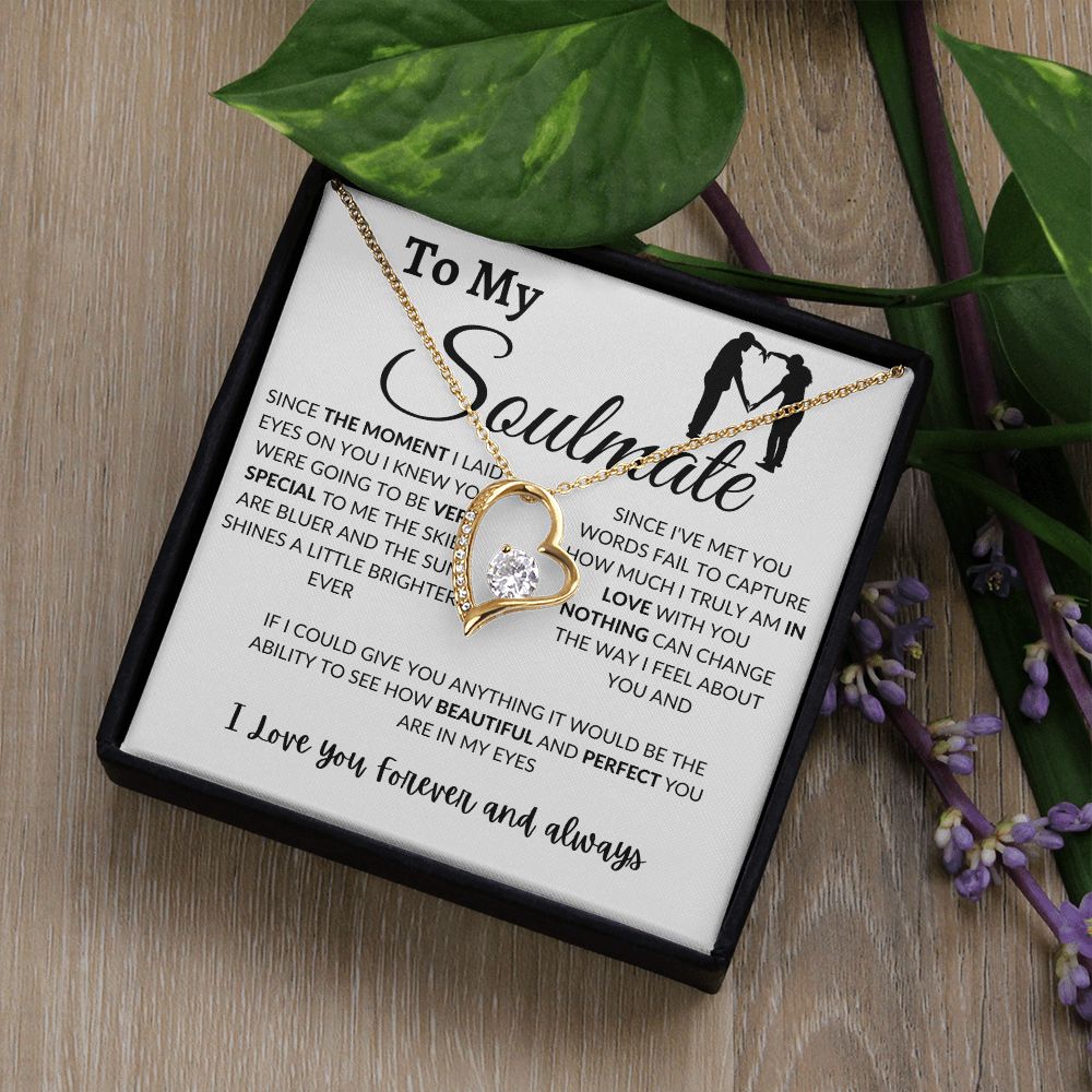 Forever Love Necklace - To My Soulmate