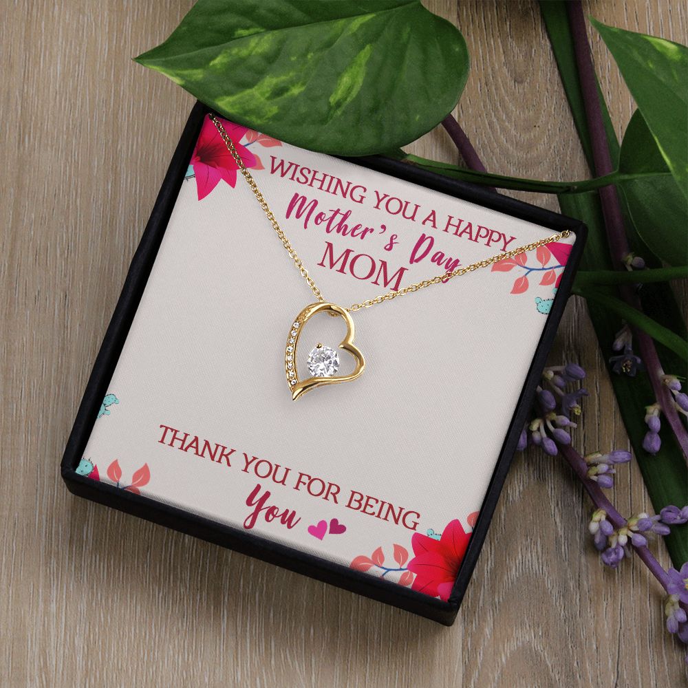 Forever Love Necklace - To Mom - Mother's Day
