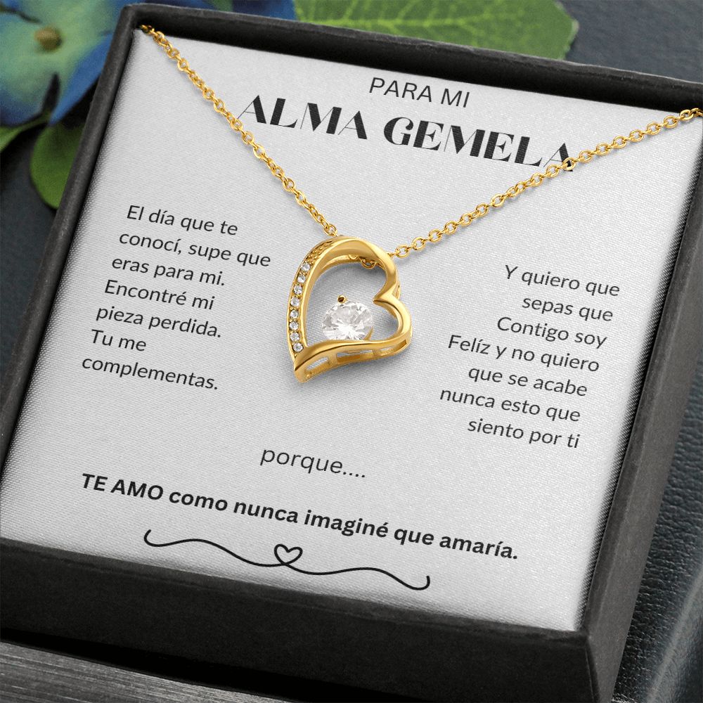 Para Mi Alma Gemela - Forever Love Necklace - Español