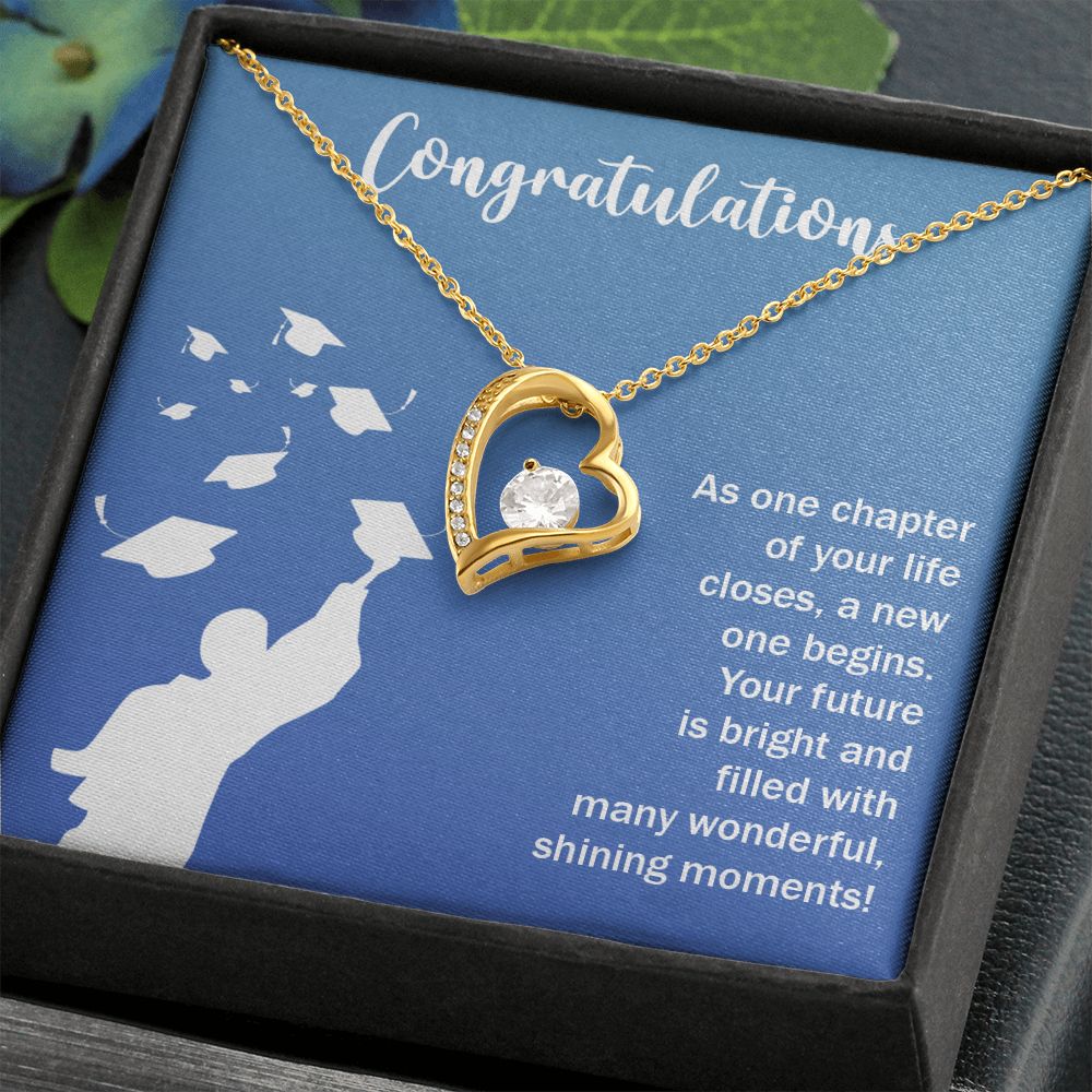 Forever Love Necklace - Graduation
