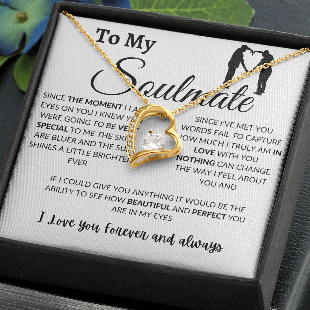 Forever Love Necklace - To My Soulmate