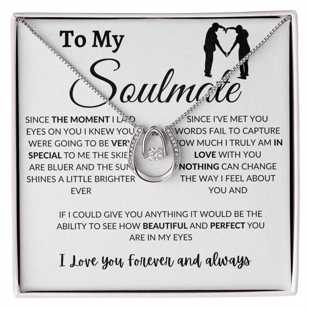 Lucky In Love Necklace - To My Soulmate