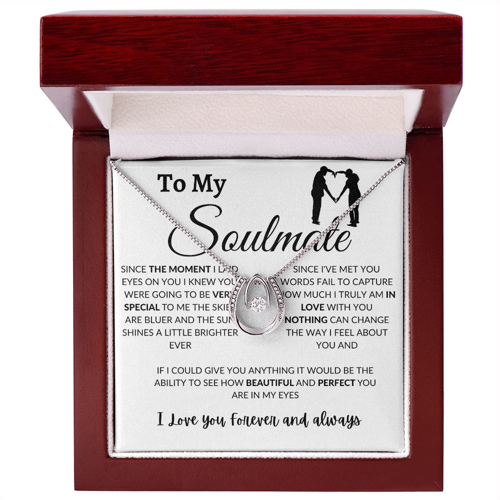 Lucky In Love Necklace - To My Soulmate