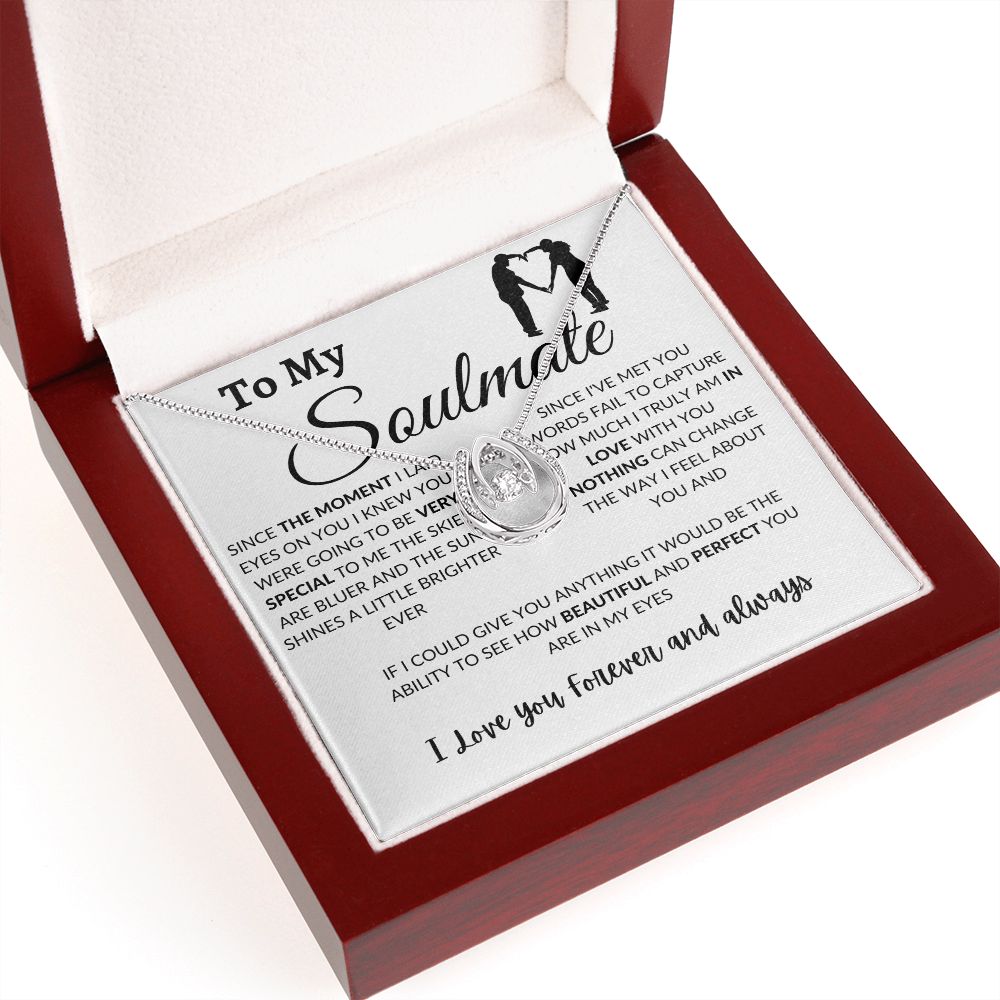 Lucky In Love Necklace - To My Soulmate