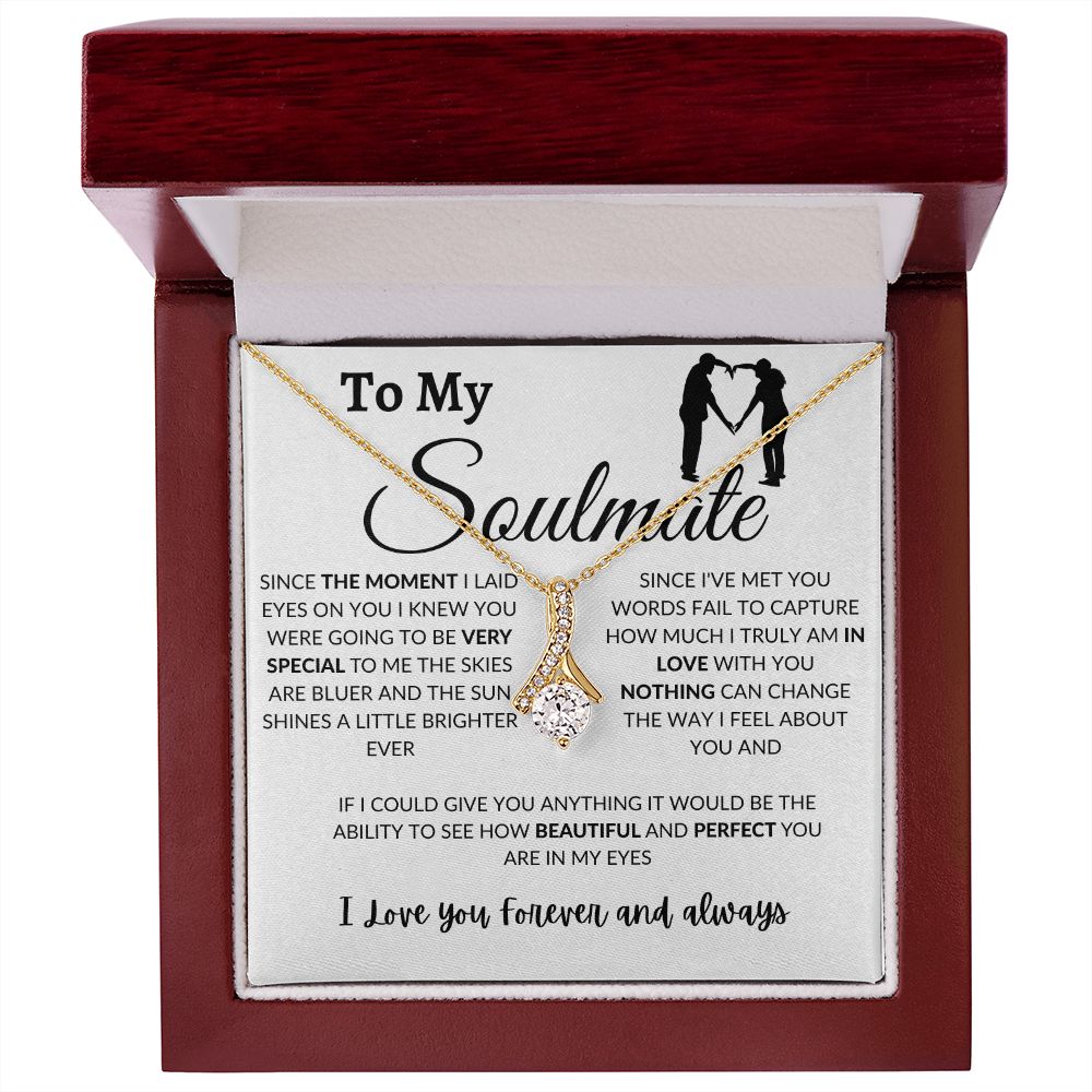 Alluring Beauty Necklace - To My Soulmate