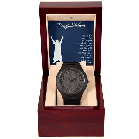 Wooden Watch - Graduation - Prayer