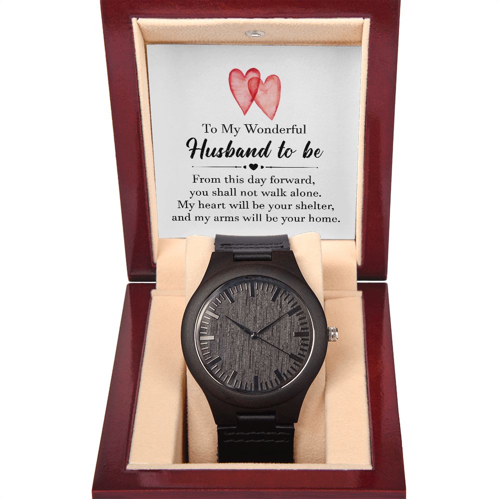 Wooden Watch - To My Wonderful Husband