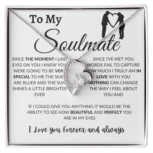 Forever Love Necklace - To My Soulmate