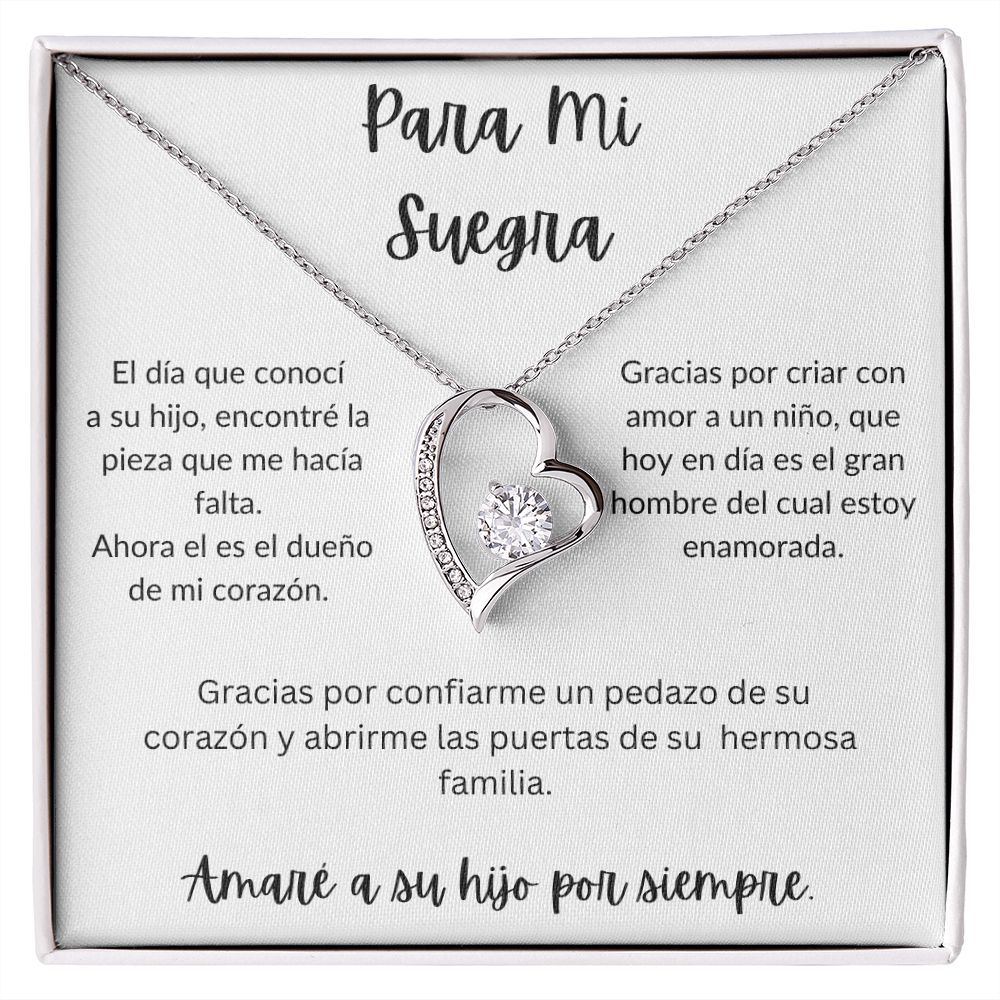 Para Mi Suegra - Forever Love Necklace - Español
